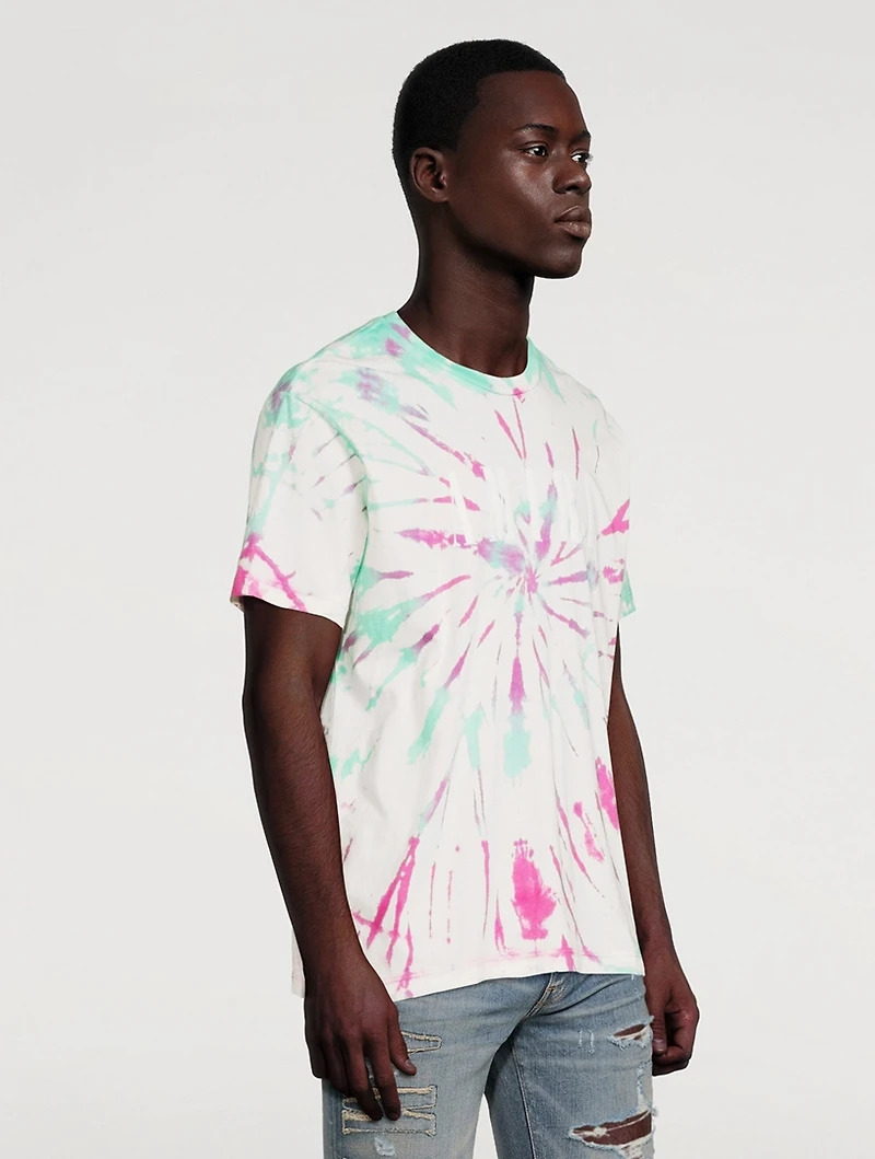 Core Logo T-Shirt Tie Dye Print