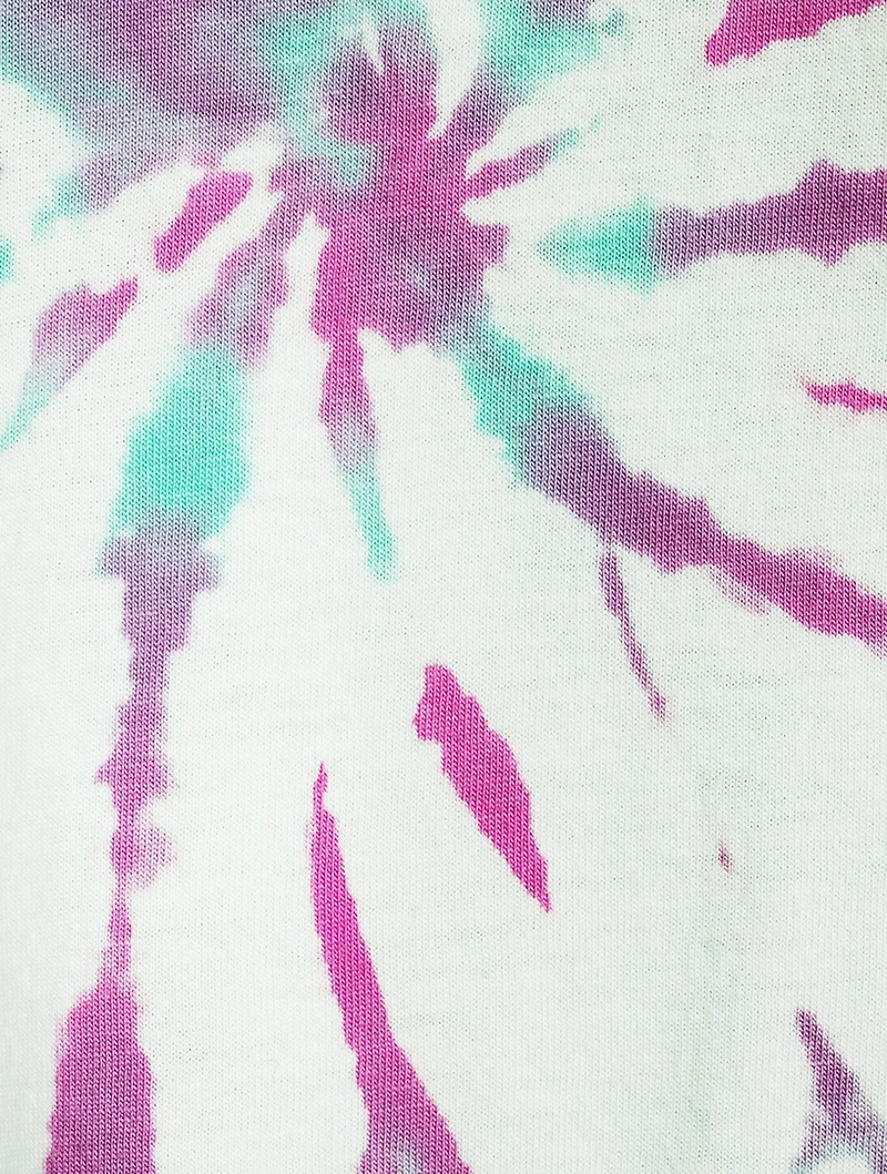 Core Logo T-Shirt Tie Dye Print