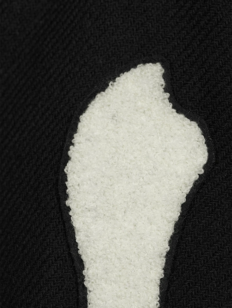 Bones Wool-Blend Varsity Jacket