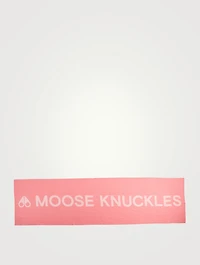 Wool And Cashmere Logo Scarf
