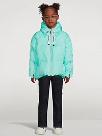 Kids Oversized Down Puffer Jacket
