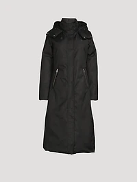 Kelsi Long Twill Down Coat