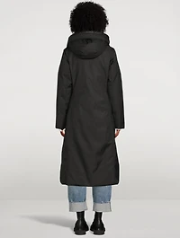 Kelsi Long Twill Down Coat