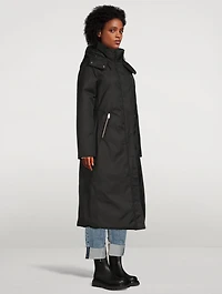 Kelsi Long Twill Down Coat