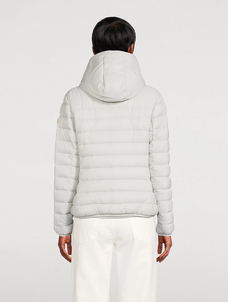 Gwen Faux Fur-Lined Jacket With Hood