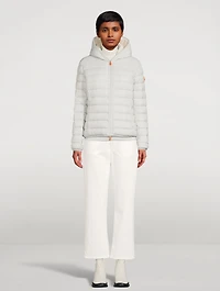 Gwen Faux Fur-Lined Jacket With Hood