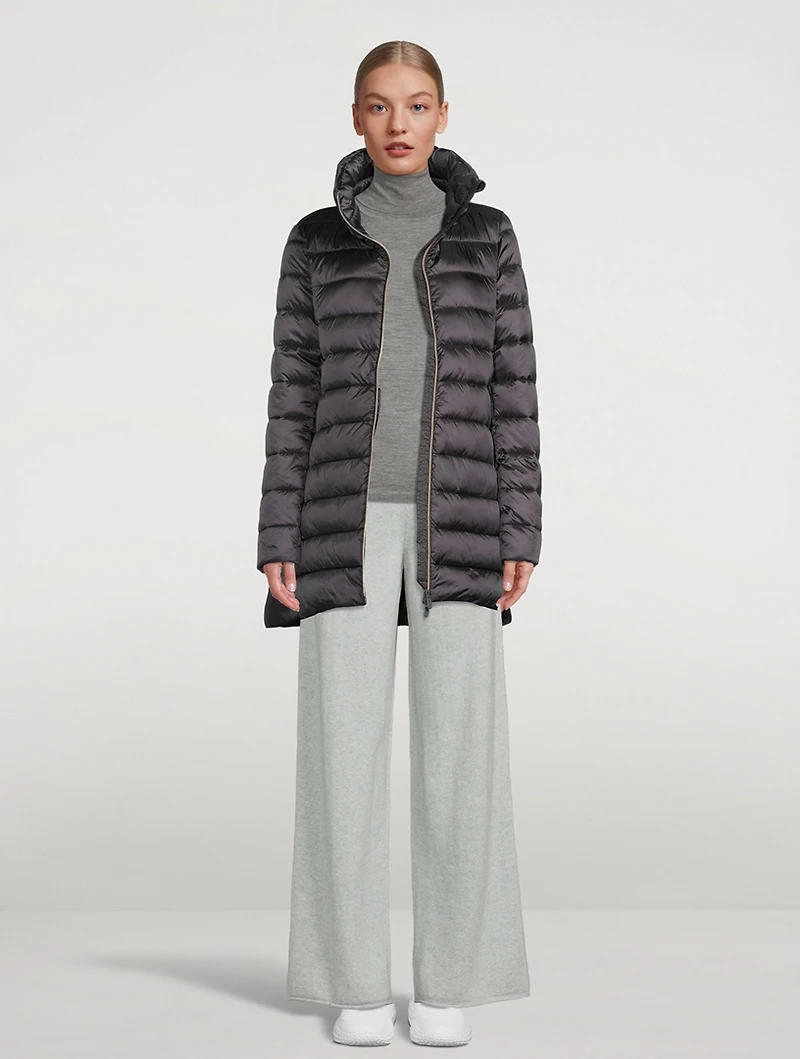 Lydia Mid-Length Puffer Jacket