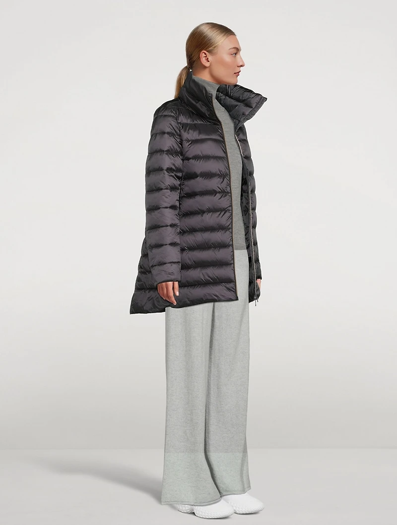 Lydia Mid-Length Puffer Jacket