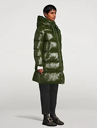 Isabel Long Puffer Jacket With Hood