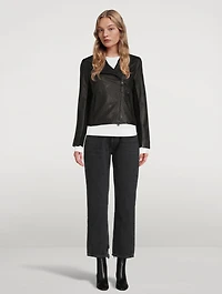 Gem Leather Motorcycle Jacket