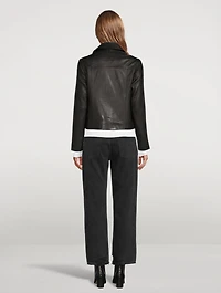 Gem Leather Motorcycle Jacket