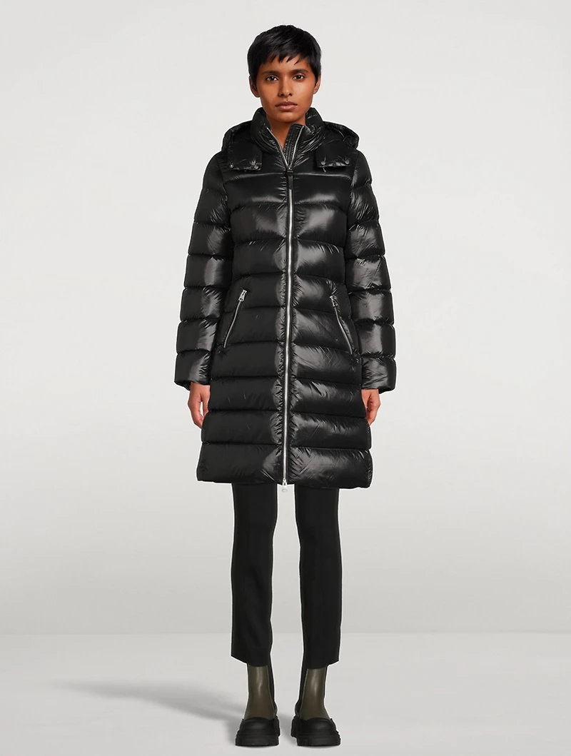 Valery Down Coat With Hood