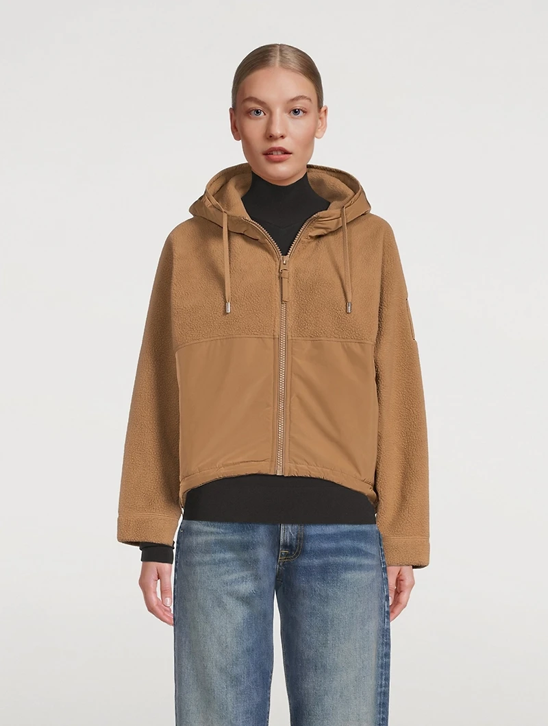 Brynn Teddy Fleece Zip Jacket