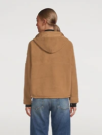 Brynn Teddy Fleece Zip Jacket