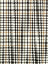 Mylah Short Down Puffer Jacket Plaid Print