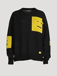 Face Wool Sweater