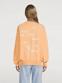 Graphic Relaxed Sweatshirt