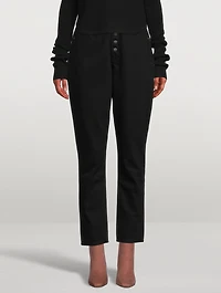 Pamela Slim Tapered-Leg Jeans