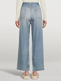 Miramar Trompe L'oeil Liquid Wide-Leg Pants