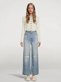 Miramar Trompe L'oeil Liquid Wide-Leg Pants