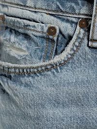 Rosa Mid-Rise Boyfriend Jeans