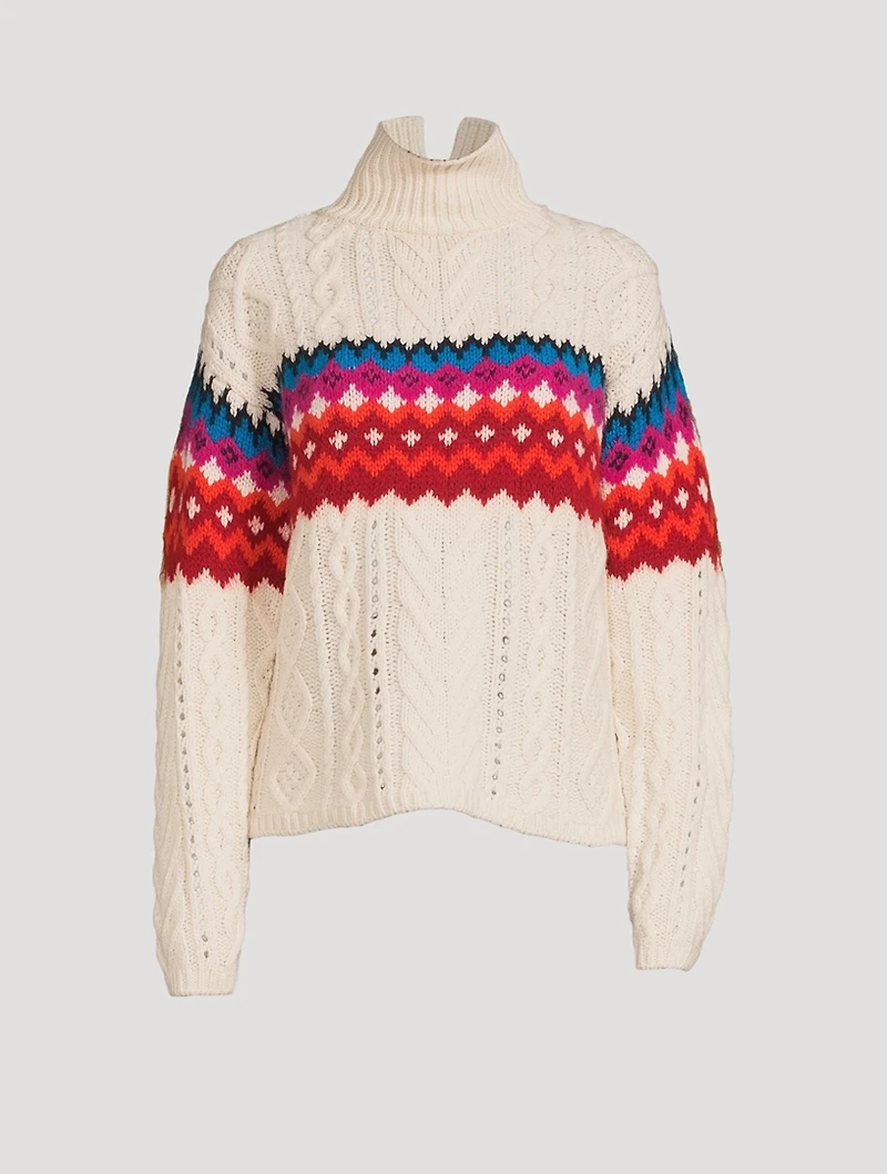 Willow Fairisle Turtleneck Sweater
