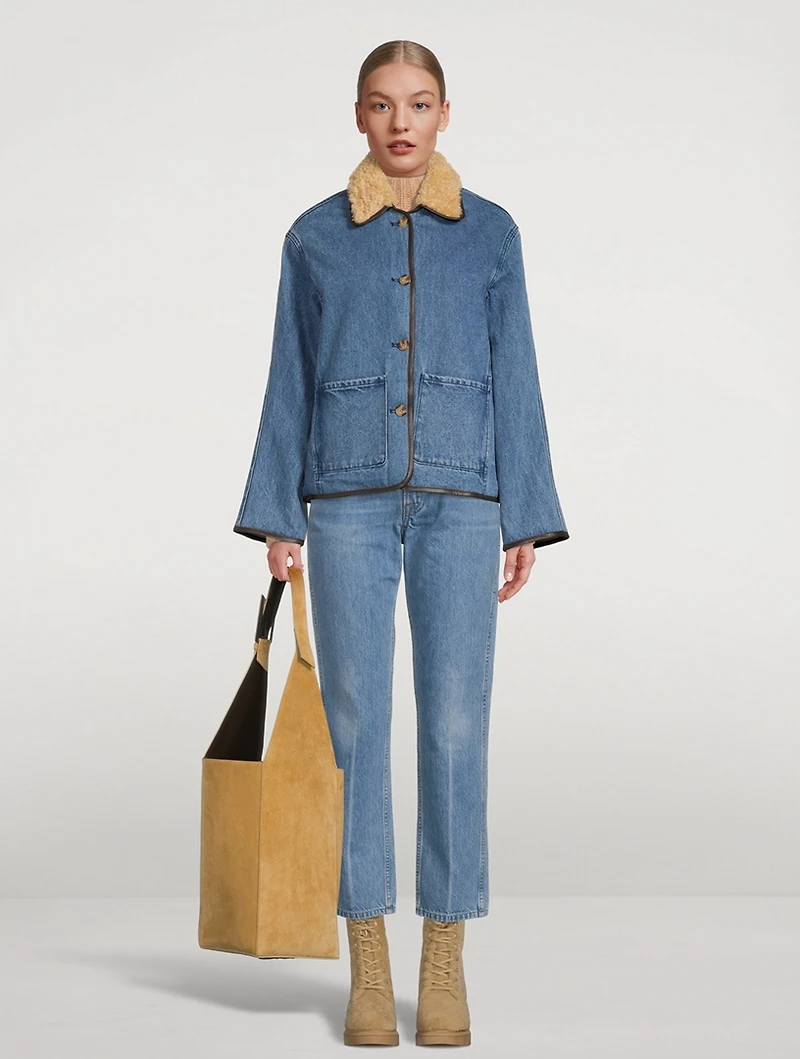 Townes Reversible Sherpa Denim Jacket