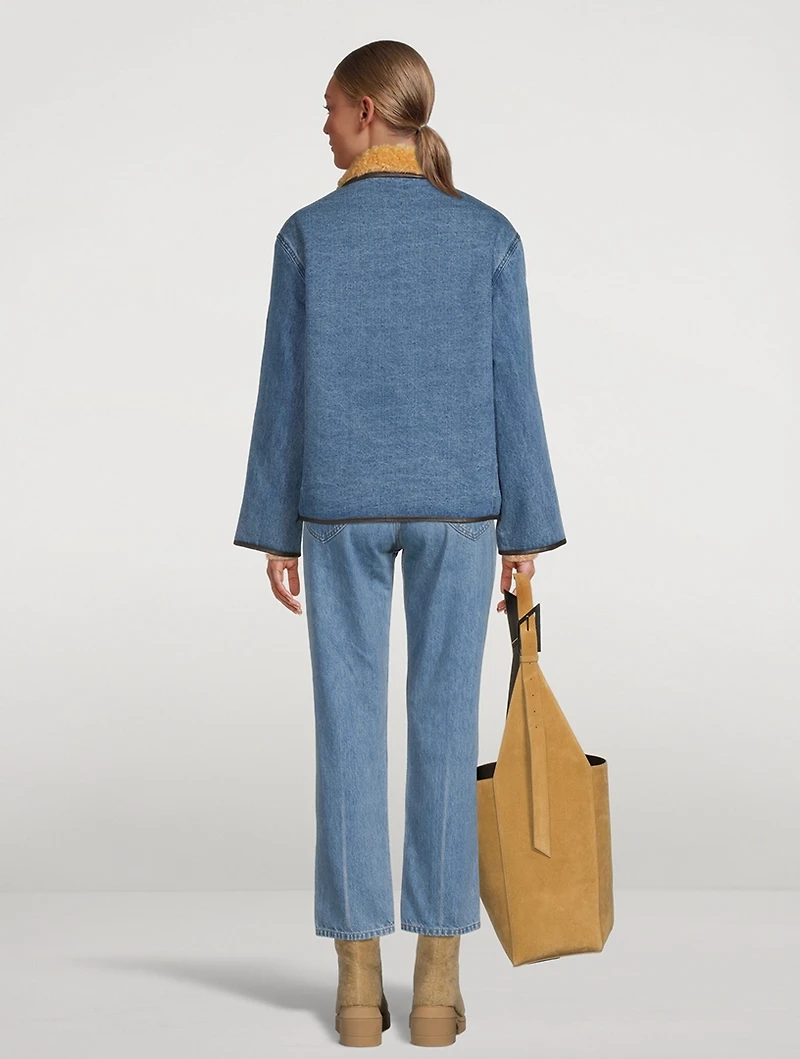Townes Reversible Sherpa Denim Jacket