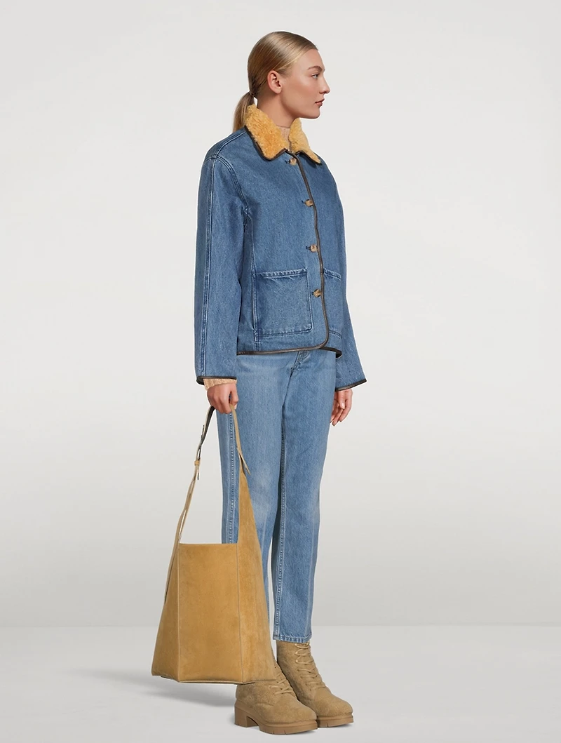 Townes Reversible Sherpa Denim Jacket