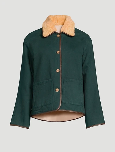 Townes Reversible Sherpa Denim Jacket