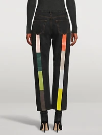 Canyon Rainbow Tate Straight-Leg Jeans
