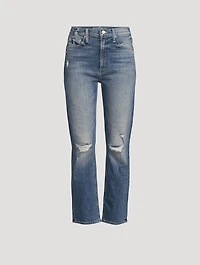 Rider Hight-Waisted Straight-Leg Jeans