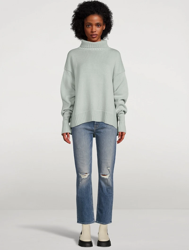 Rider Hight-Waisted Straight-Leg Jeans
