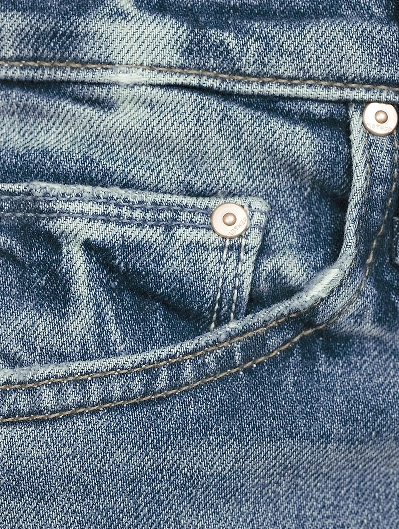 Rider Hight-Waisted Straight-Leg Jeans