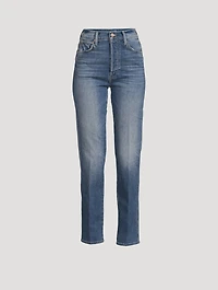 Hiker High-Waisted Straight-Leg Jeans