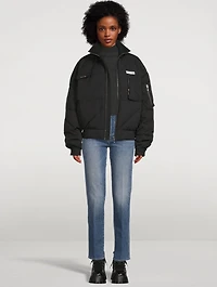 Hiker High-Waisted Straight-Leg Jeans
