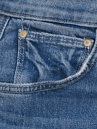 Hiker High-Waisted Straight-Leg Jeans