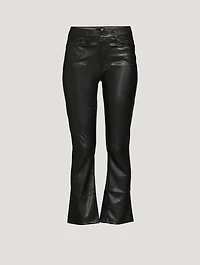 The Insider Faux Leather Bootcut Pants