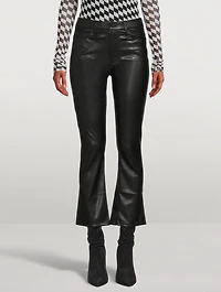 The Insider Faux Leather Bootcut Pants