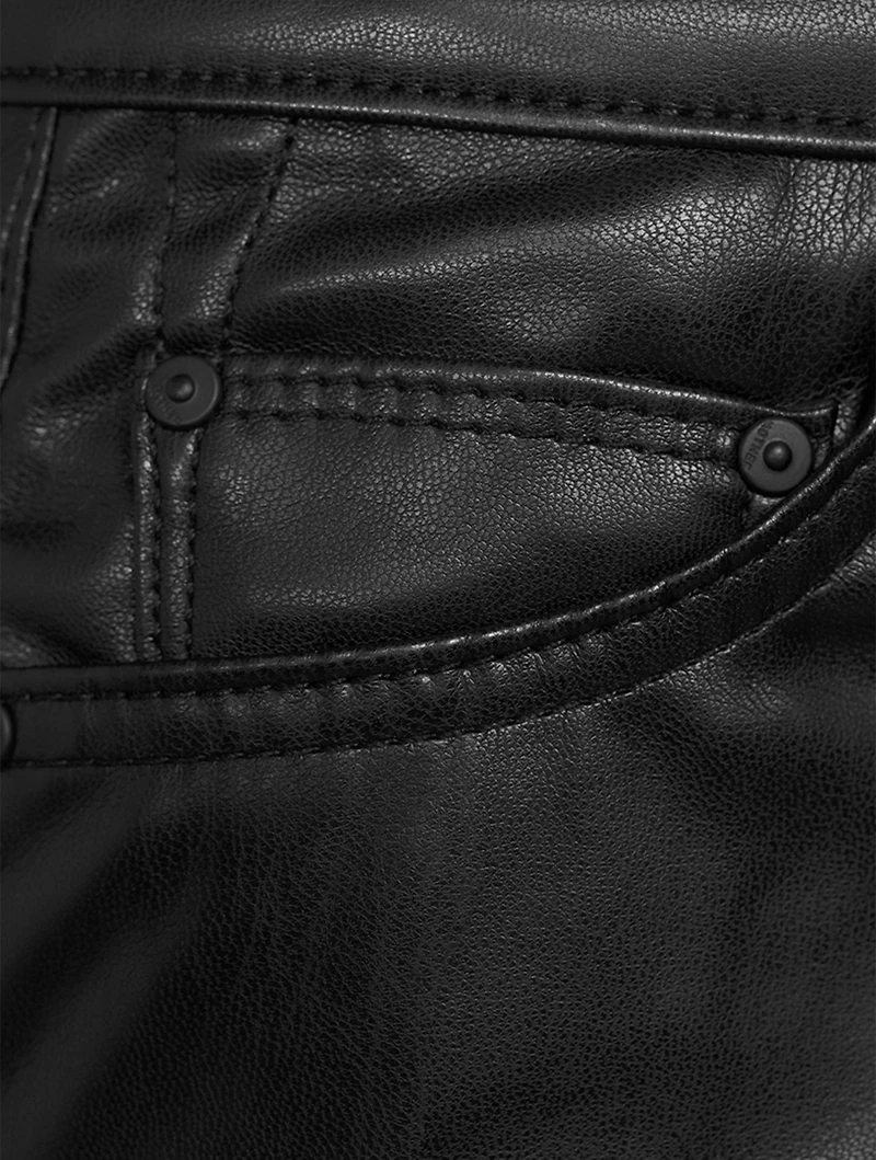 The Insider Faux Leather Bootcut Pants
