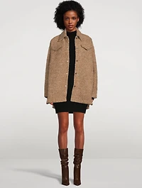 Pierce Cashmere Turtleneck Sweater Dress