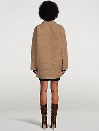 Pierce Cashmere Turtleneck Sweater Dress