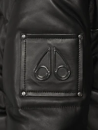 Chauvreulx Down Leather Puffer