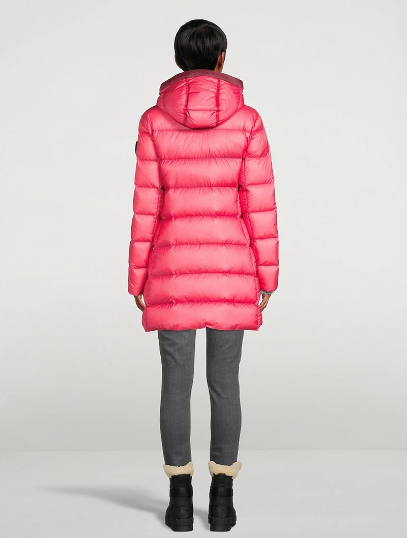 Margaree Quilted Down Parka With Hood