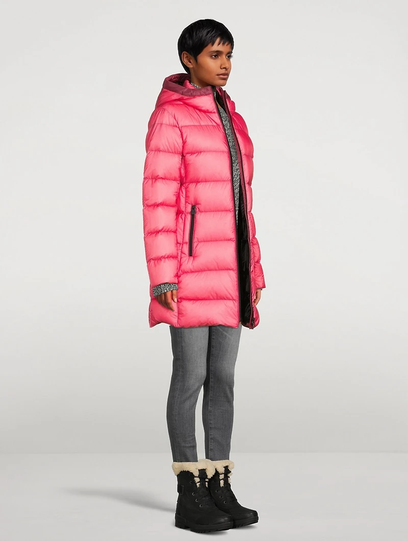 Margaree Quilted Down Parka With Hood
