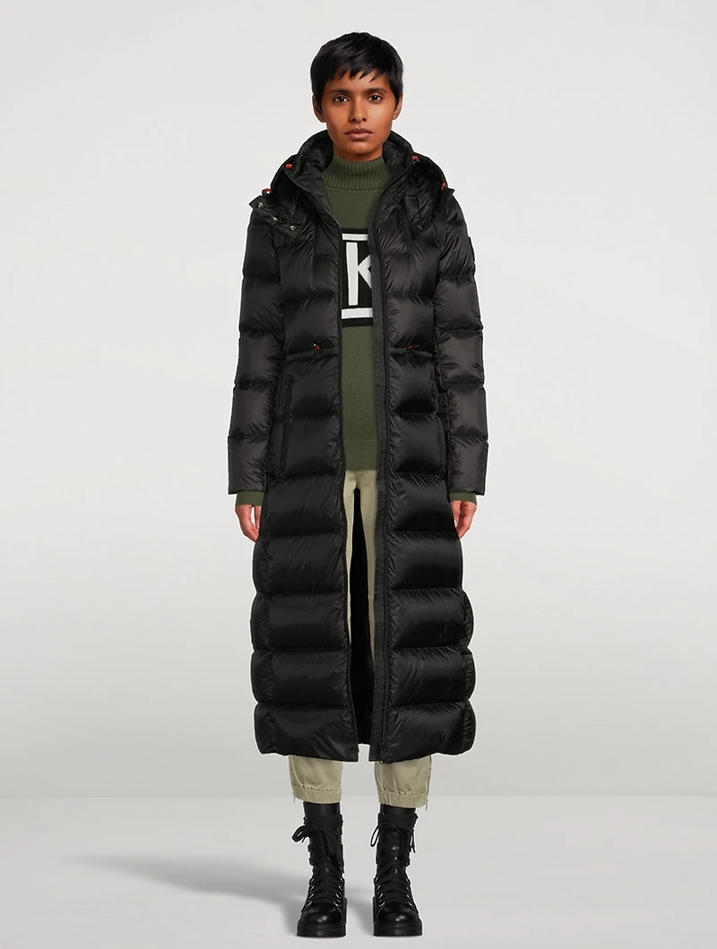 Belle Cote Long Down Parka
