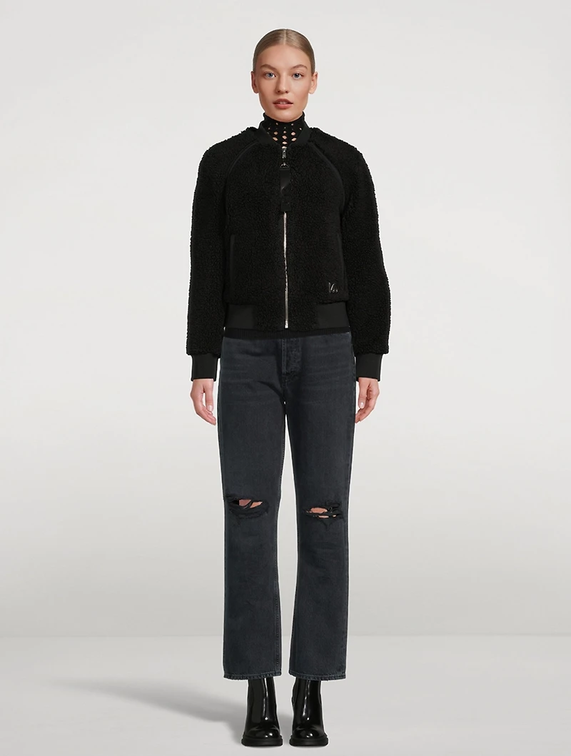 St Urcissee Sherpa Bomber Jacket