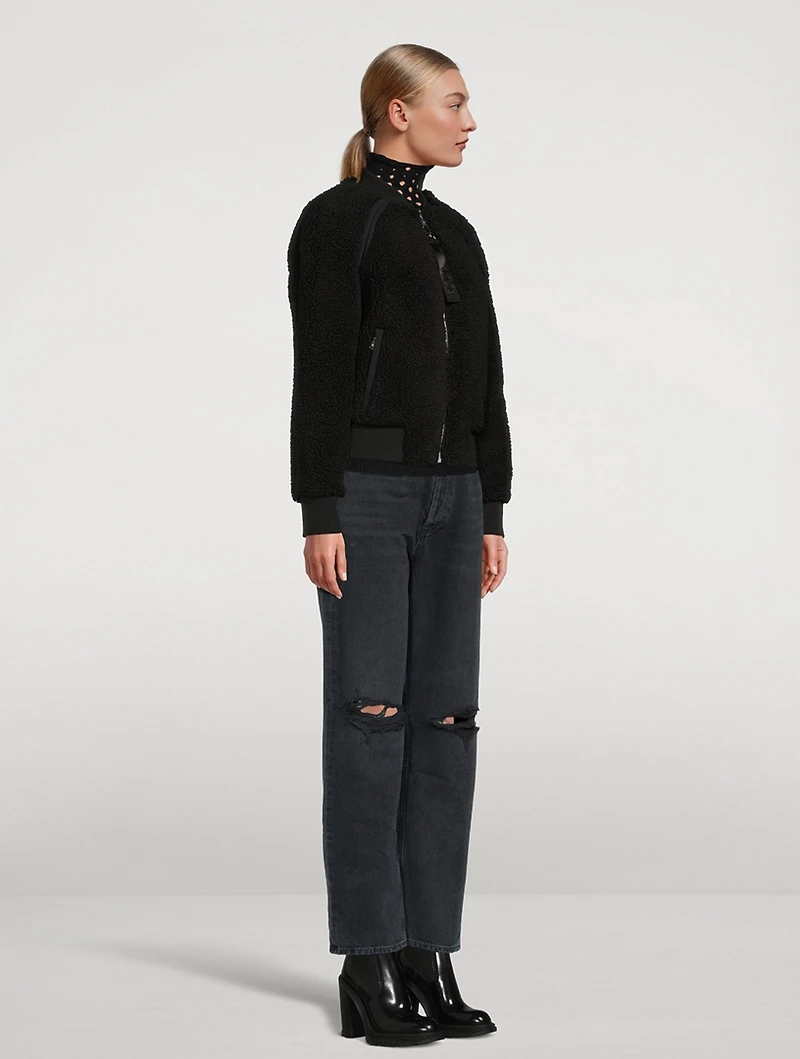 St Urcissee Sherpa Bomber Jacket