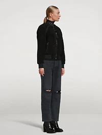 St Urcissee Sherpa Bomber Jacket