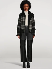 Kechika Wool And Mohair Biker Jacket